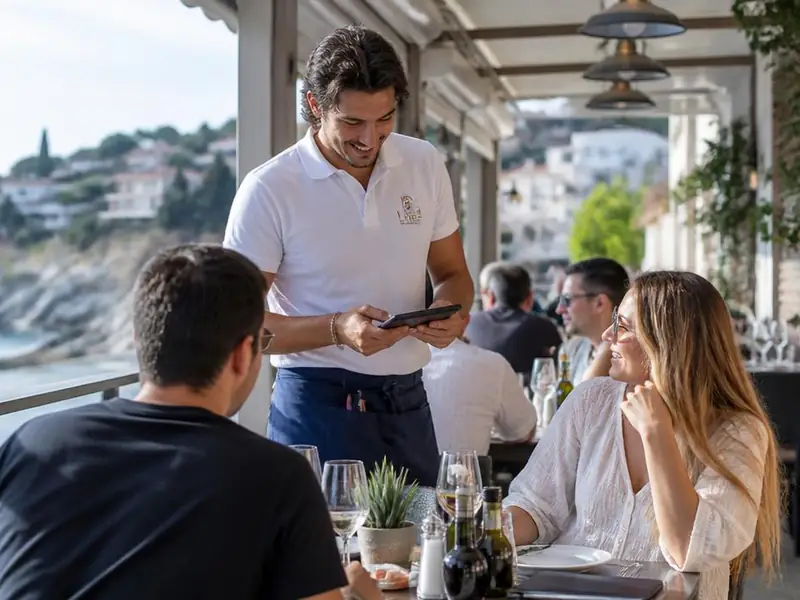 Restaurant & brasserie équipé par ECR Digiteck dans le Sud de la France