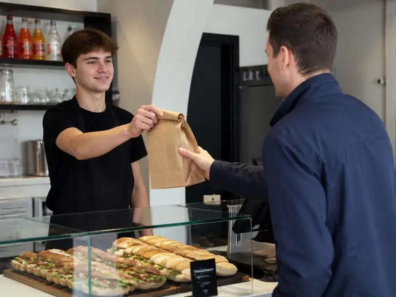 Restauration rapide & snack équipé par ECR Digiteck dans le Sud de la France